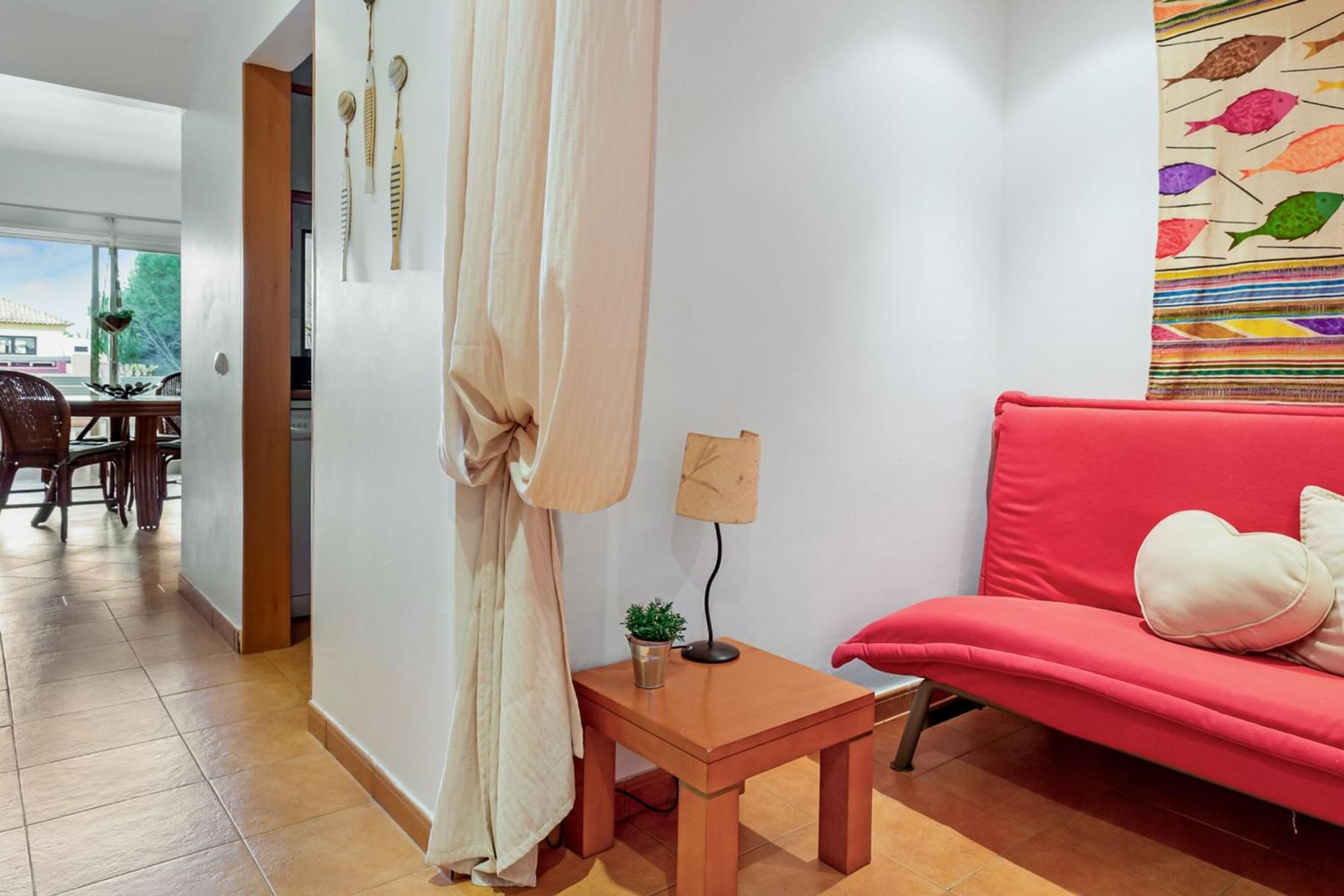 Golden 1 Bdr Flat W/ Balcony & Pool By Lovelystay Cabanas De Tavira Esterno foto